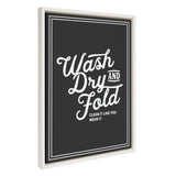 Sylvie Wash Dry and Fold Framed Canvas by kateandlaurel - product image 2 for Resin Society