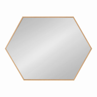 Rhodes Framed Hexagon Wall Mirror by kateandlaurel - product image 3 for Resin Society