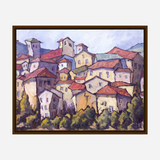 Jewel on the Hillside Artist Enhanced Canvas Print by John Beard Collection - product image 7 for Resin Society