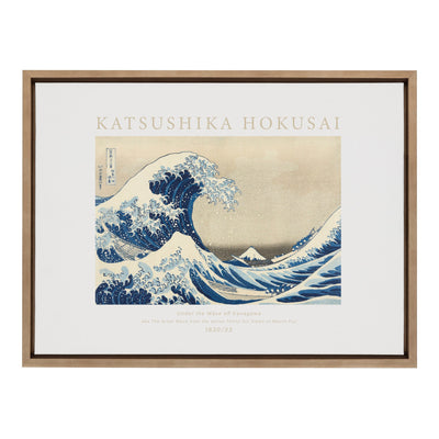 Sylvie Poster Katsushika Hokusai Under the Wave off Kanagawa aka The by kateandlaurel - product image 2 for Resin Society