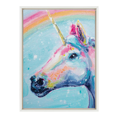 Sylvie Do You Believe in Magic Framed Canvas by Rachel Christopoulos