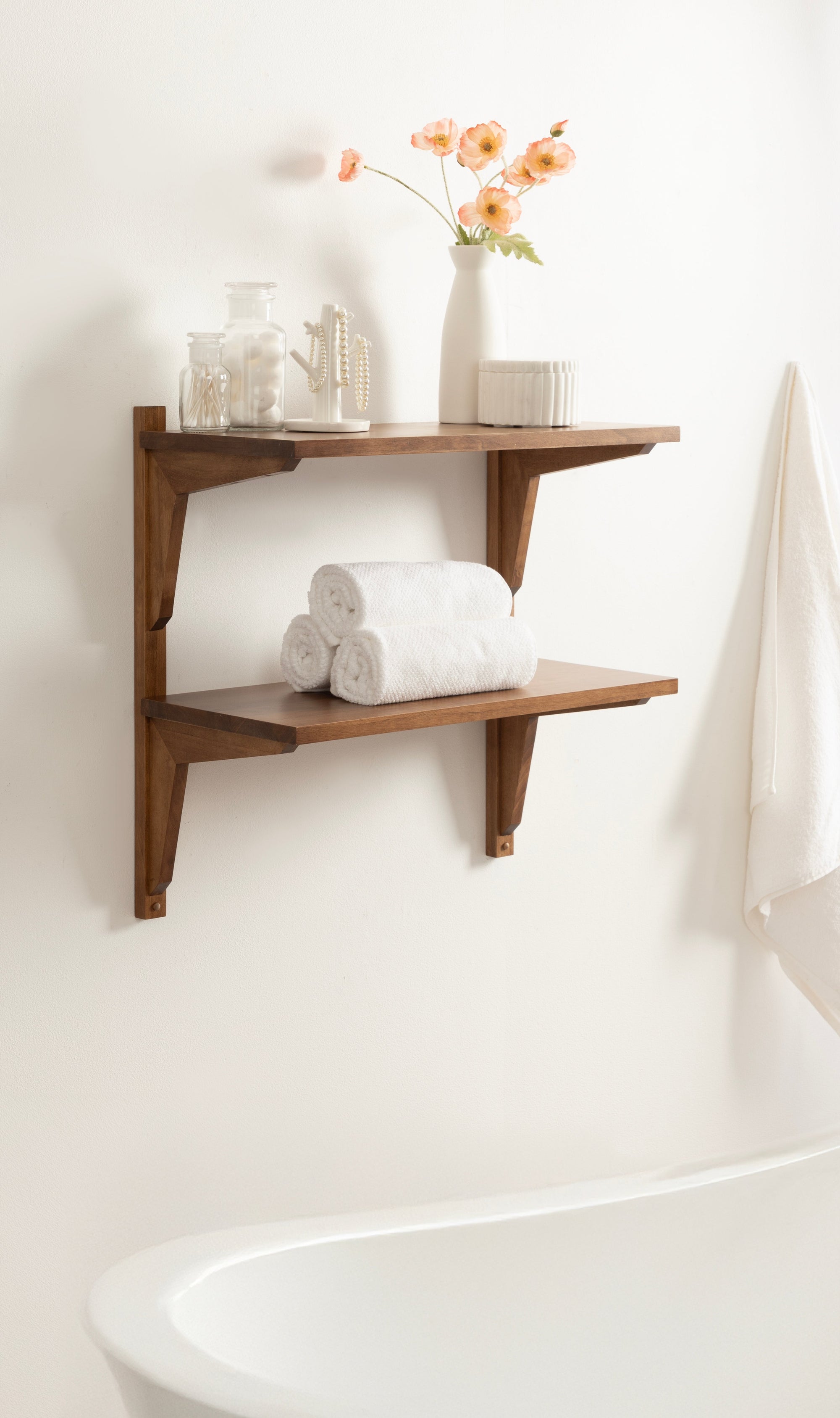 Meridien Wood Wall Shelf