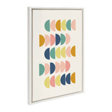 Sylvie Abstract Shapes Framed Canvas Set by Apricot and Birch by kateandlaurel - product image 8 for Resin Society