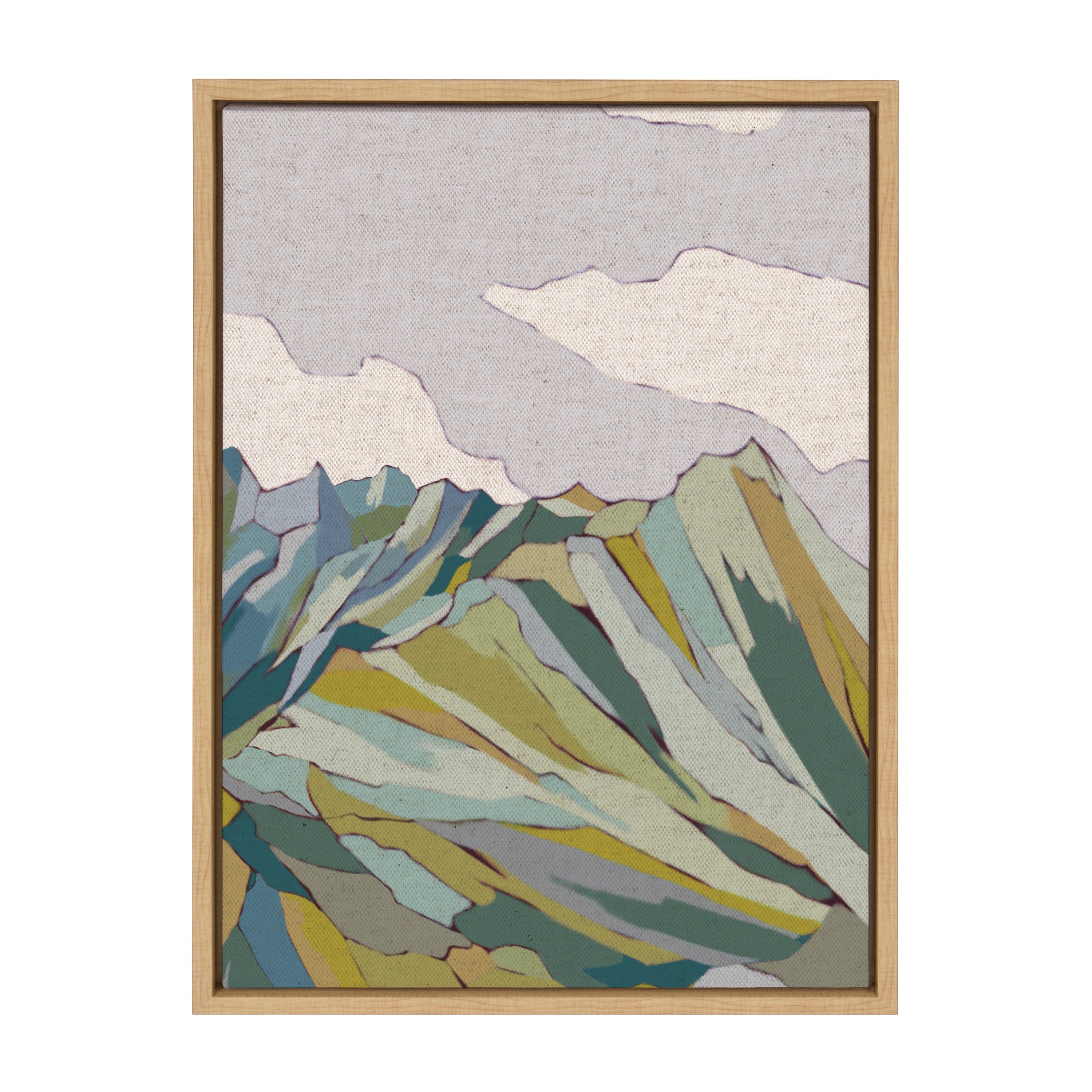 Sylvie Matterhorn Framed Canvas by Nikita Jariwala