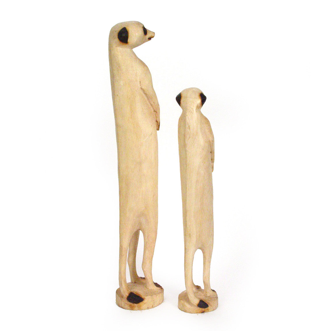 Adorable Hand Carved Standing Meerkat by Mbare Ltd - product image 6 for Resin Society