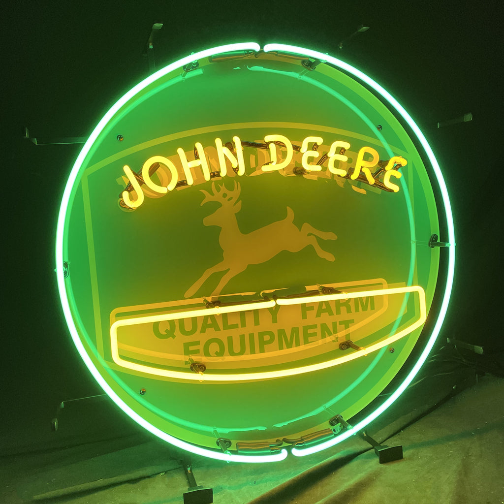 John Deere Quality Farm Equipment Neon Signs by Neon Signs Land - product image 2 for Resin Society