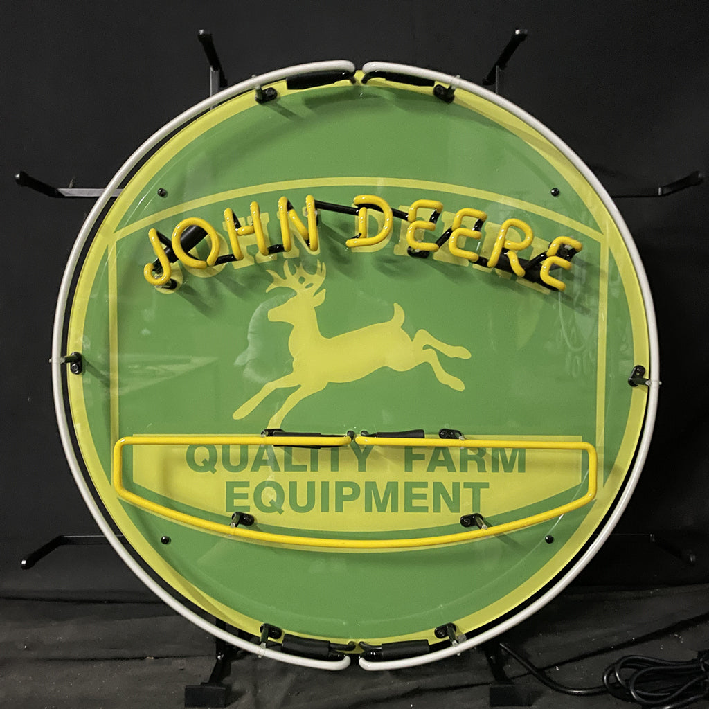 John Deere Quality Farm Equipment Neon Signs by Neon Signs Land - product image 3 for Resin Society