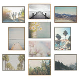 Sylvie Trio of Palm Trees 1, 2 and 3 Framed Canvas by kateandlaurel - product image 4 for Resin Society