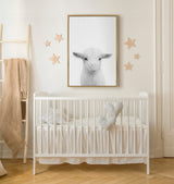 Sylvie Baby Goat Framed Canvas by Simon Te Tai by kateandlaurel - product image 10 for Resin Society
