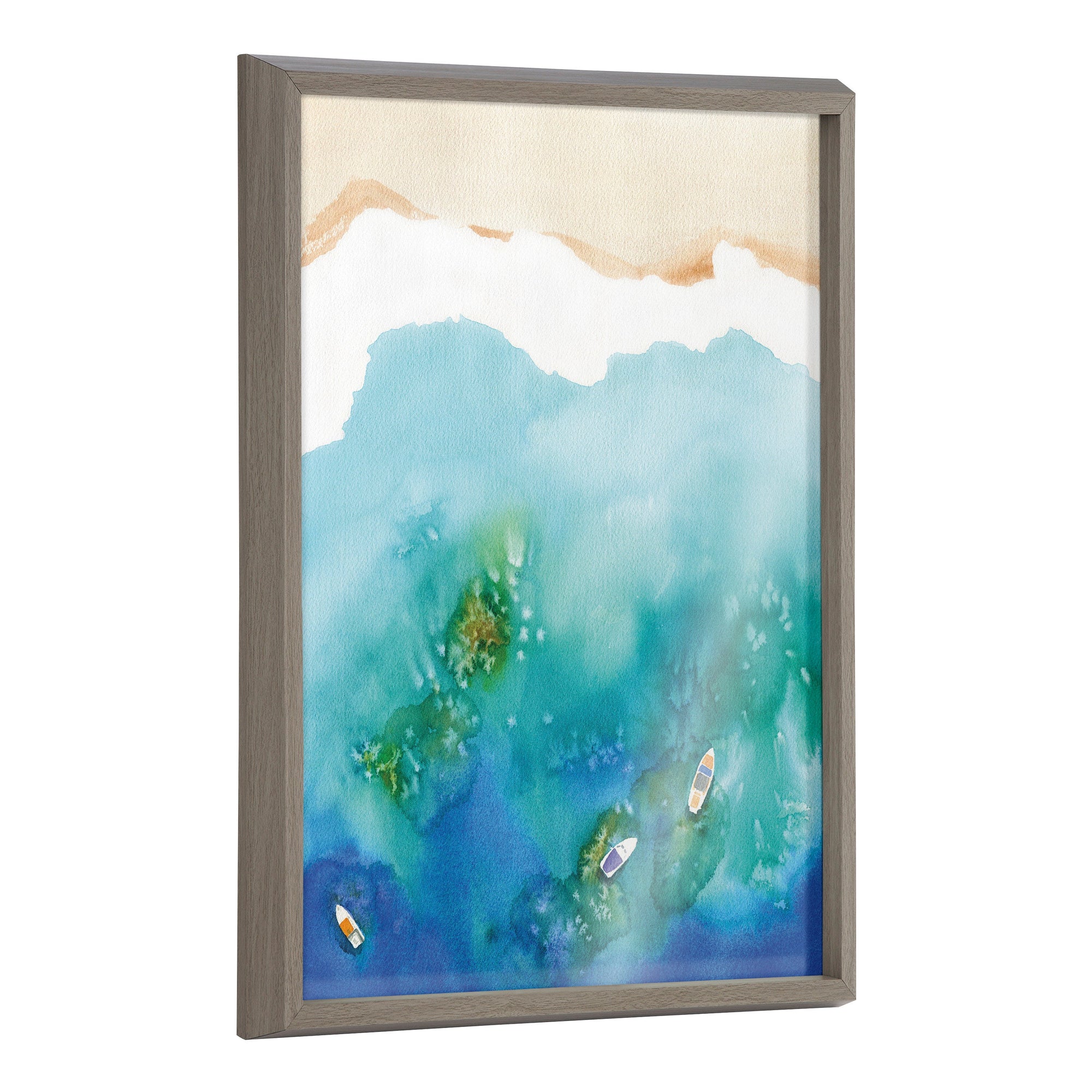 Blake Voyage Framed Printed Glass by kateandlaurel - product image 10 for Resin Society