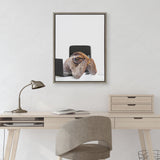 Sylvie Sam Director of Shipping Framed Canvas by The Creative Bunch by kateandlaurel - product image 8 for Resin Society