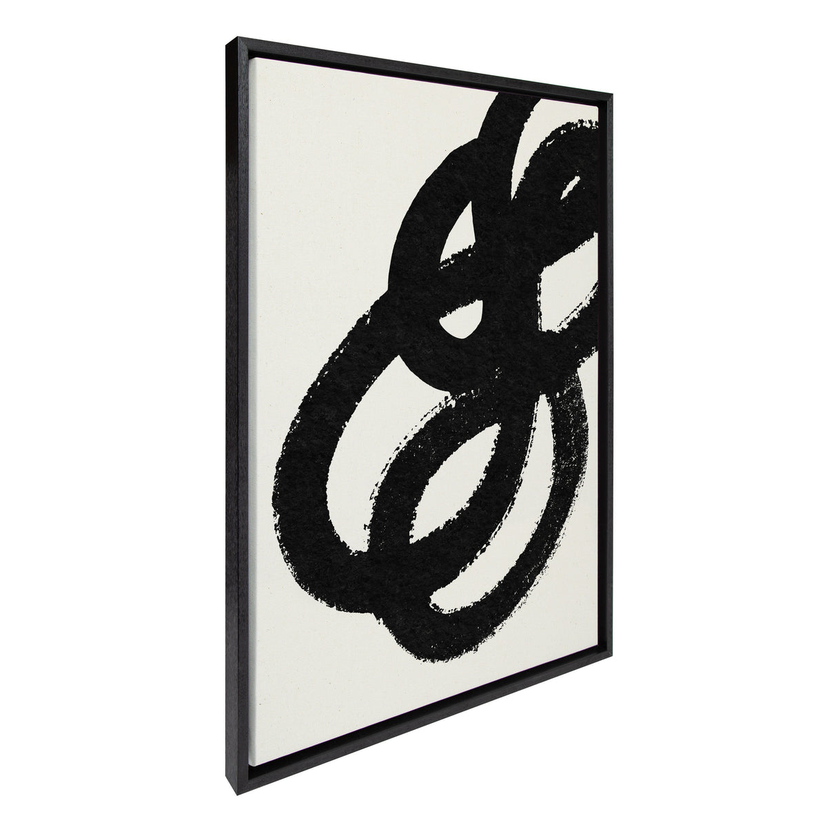 Sylvie Black Path, Follow the Path and This Way Framed Canvas by kateandlaurel - product image 2 for Resin Society