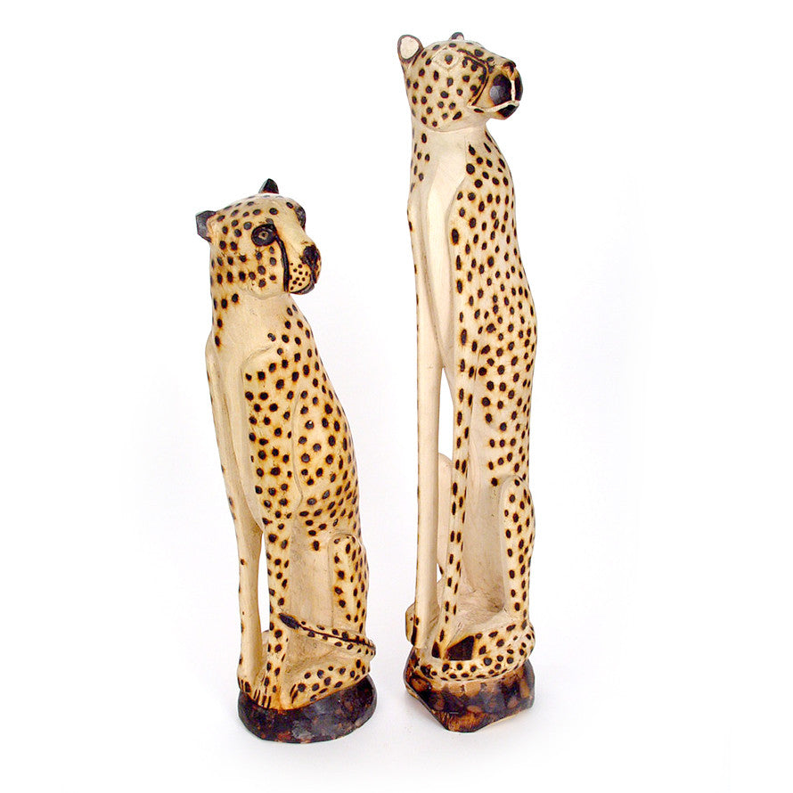 Cheetah Sitting by Mbare Ltd - main product image for Resin Society
