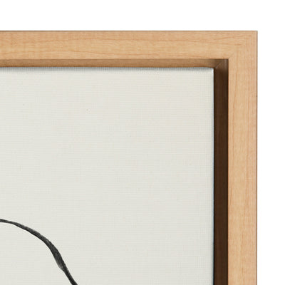 Sylvie Going in Circles Framed Textured Canvas Set