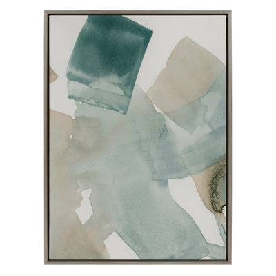 Sylvie Color Exploration II Framed Canvas by Amy Lighthall