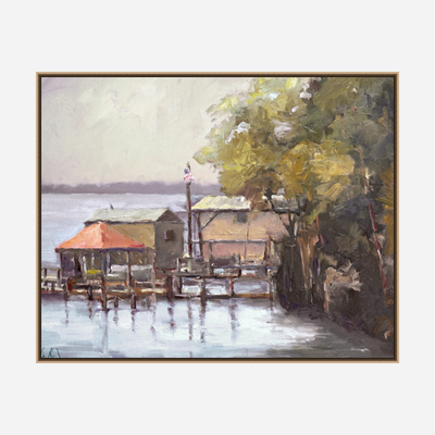 Julington Creek Artist Enhanced Canvas Print by John Beard Collection - product image 8 for Resin Society