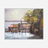 Julington Creek Artist Enhanced Canvas Print by John Beard Collection - product image 6 for Resin Society