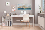 Sylvie Sunday Morning Framed Canvas by Mary Sparrow by kateandlaurel - product image 5 for Resin Society