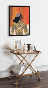 Sylvie Girlie Girl Framed Canvas by kateandlaurel - product image 7 for Resin Society