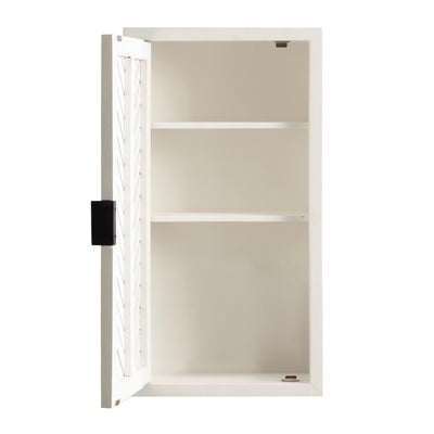 Mezzeta Tall Wood Bath Cabinet