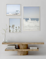 Sylvie Waves Crashing Framed Canvas Set by Caroline Mint by kateandlaurel - product image 6 for Resin Society