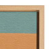 Sylvie Sunset Waves Framed Canvas by kateandlaurel - product image 4 for Resin Society