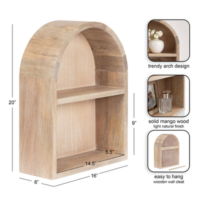 Arcott Arch Wall Shelf by kateandlaurel