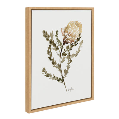 Sylvie Wild Banksia Framed Canvas by kateandlaurel - product image 2 for Resin Society