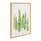 Sylvie Sword Ferns Framed Canvas by kateandlaurel - product image 10 for Resin Society