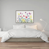 Sylvie Wildflorals Framed Canvas by kateandlaurel - product image 12 for Resin Society