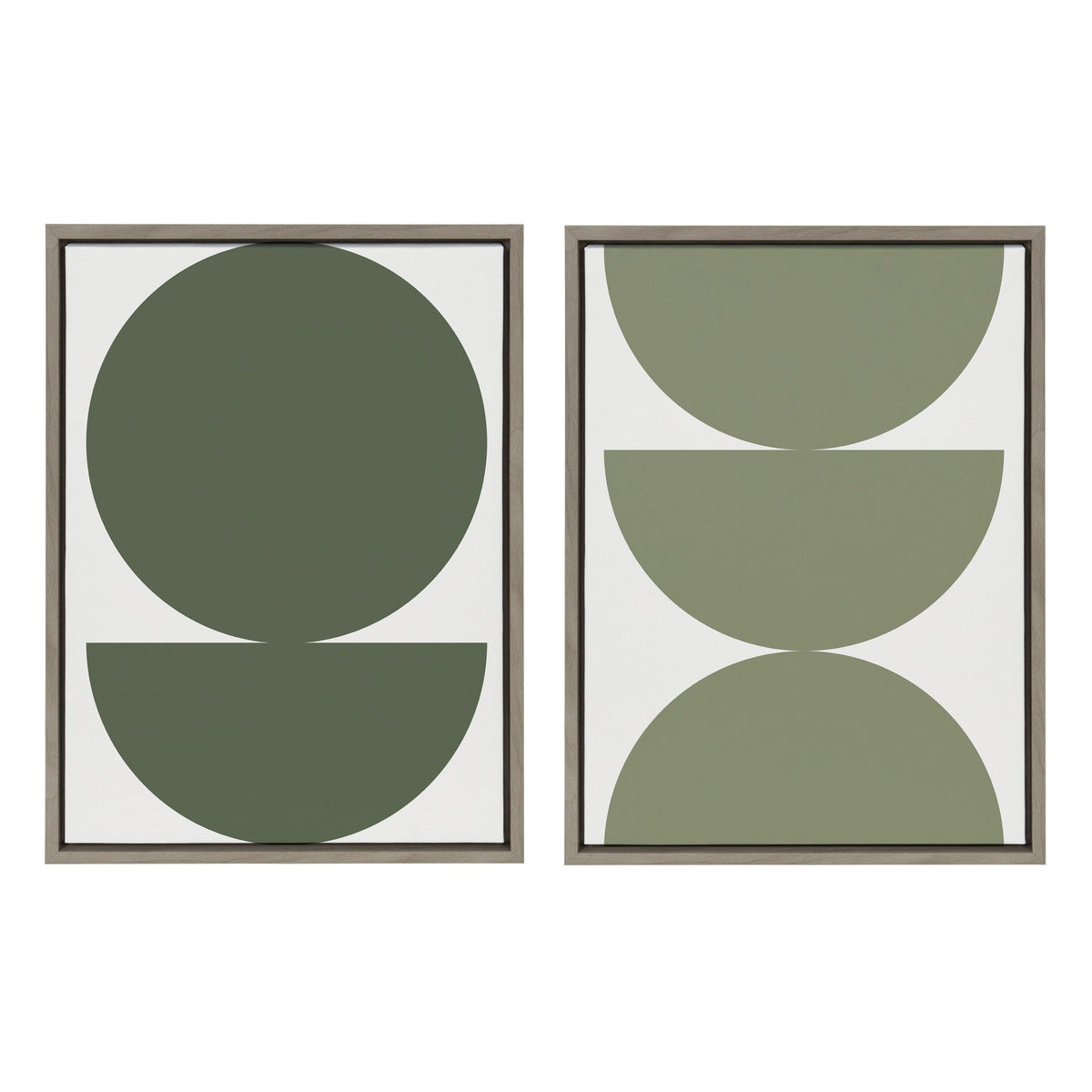 Sylvie Earthy Boho Geometric 1 Olive Green and Earthy Boho Geometric 2 by kateandlaurel - product image 2 for Resin Society