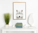 Sylvie Wolf Framed Canvas by Simon Te Tai by kateandlaurel - product image 15 for Resin Society