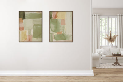 Sylvie United Colors IV Framed Canvas by Amy Lighthall