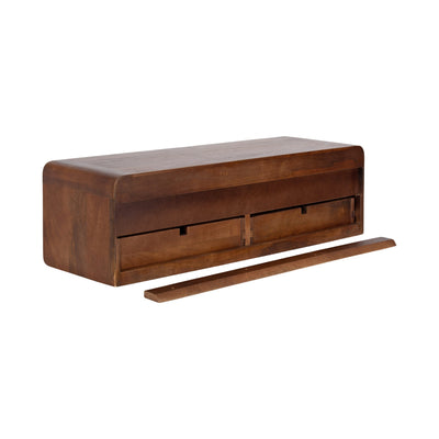 Kato Wood Floating Console Table