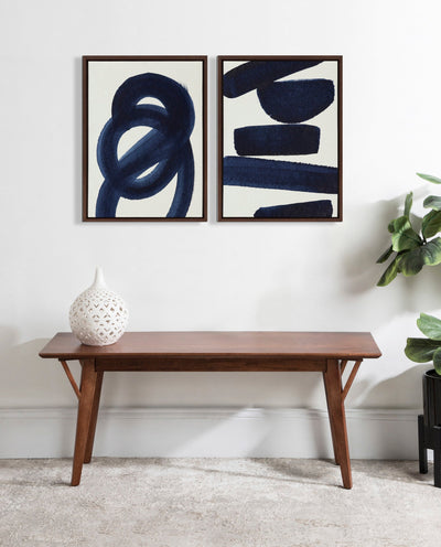 Sylvie Japandi 18 Framed Canvas by Rocket Jack by kateandlaurel - product image 7 for Resin Society