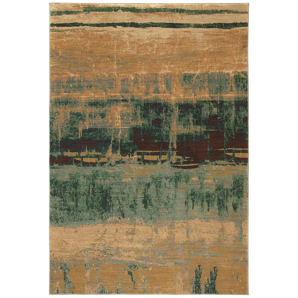 Karastan Artois Mericourt Teal Closeout Area Rug 5’6”x 8'3" by Rugistan - main product image for Resin Society