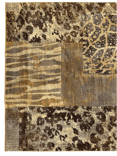 Karastan Carmel Santa Lucia Chestnut Area Rug 5’6”x8’3”