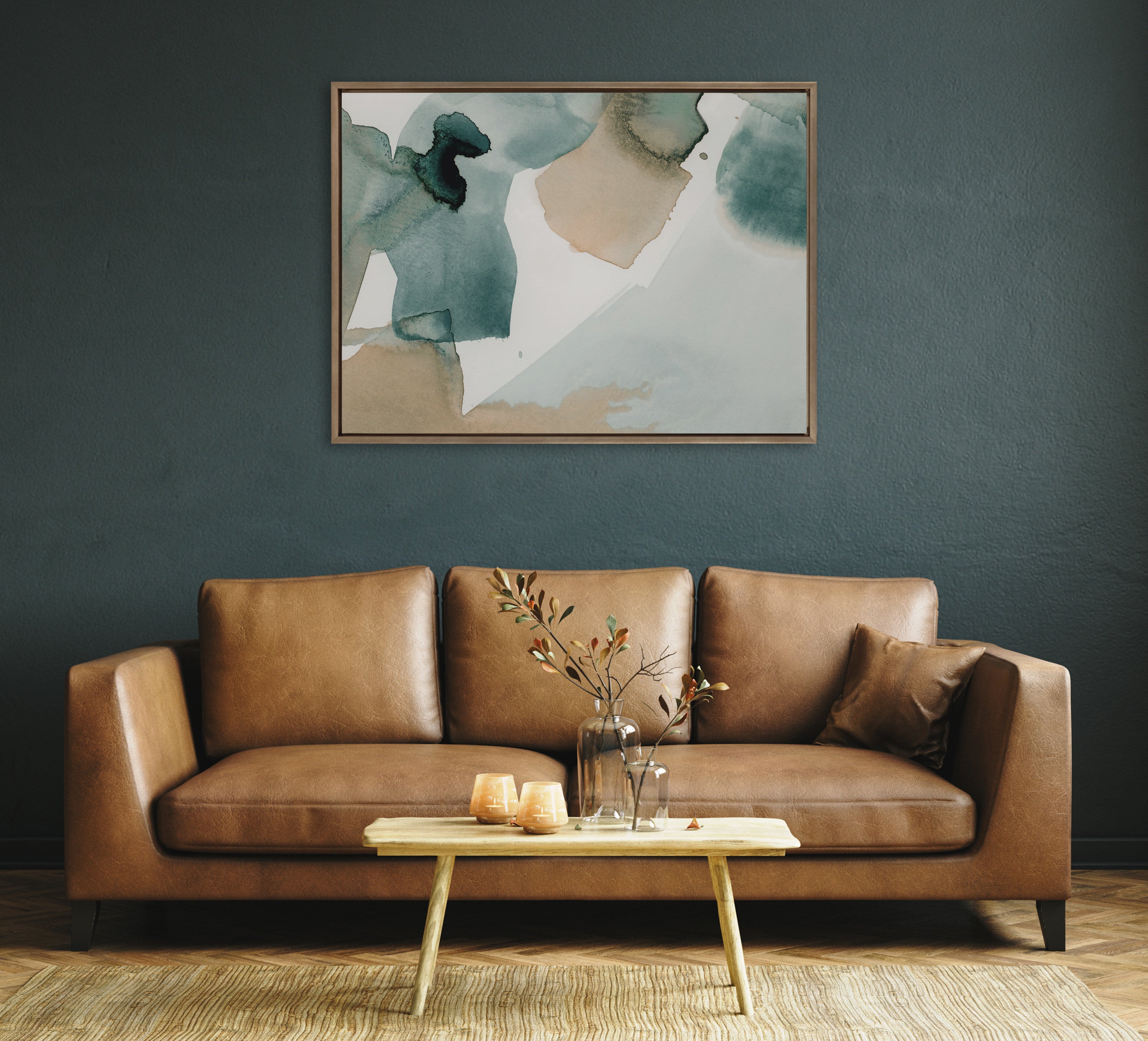 Sylvie Color Exploration I Framed Canvas by Amy Lighthall