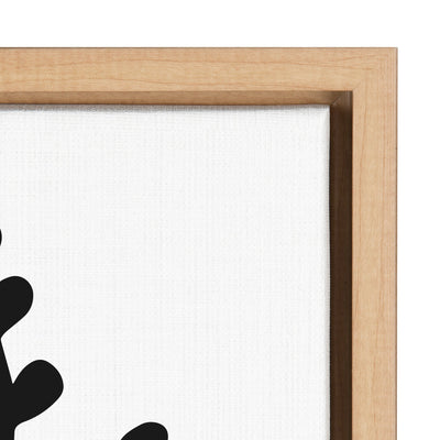 Sylvie Modern Botanical Vase Framed Canvas Set by The Creative Bunch by kateandlaurel - product image 3 for Resin Society