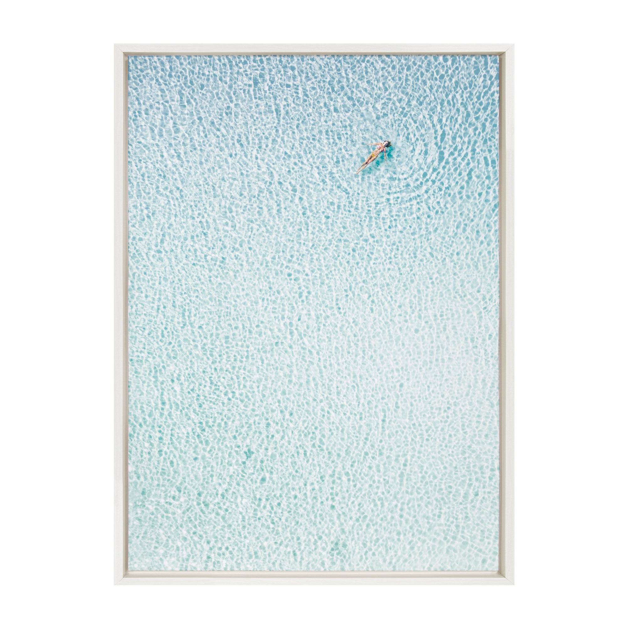 Sylvie Woman Floating Framed Canvas by Amy Peterson by kateandlaurel - product image 7 for Resin Society