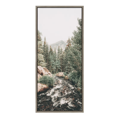 Sylvie Meet Me Here Framed Canvas by kateandlaurel - product image 2 for Resin Society