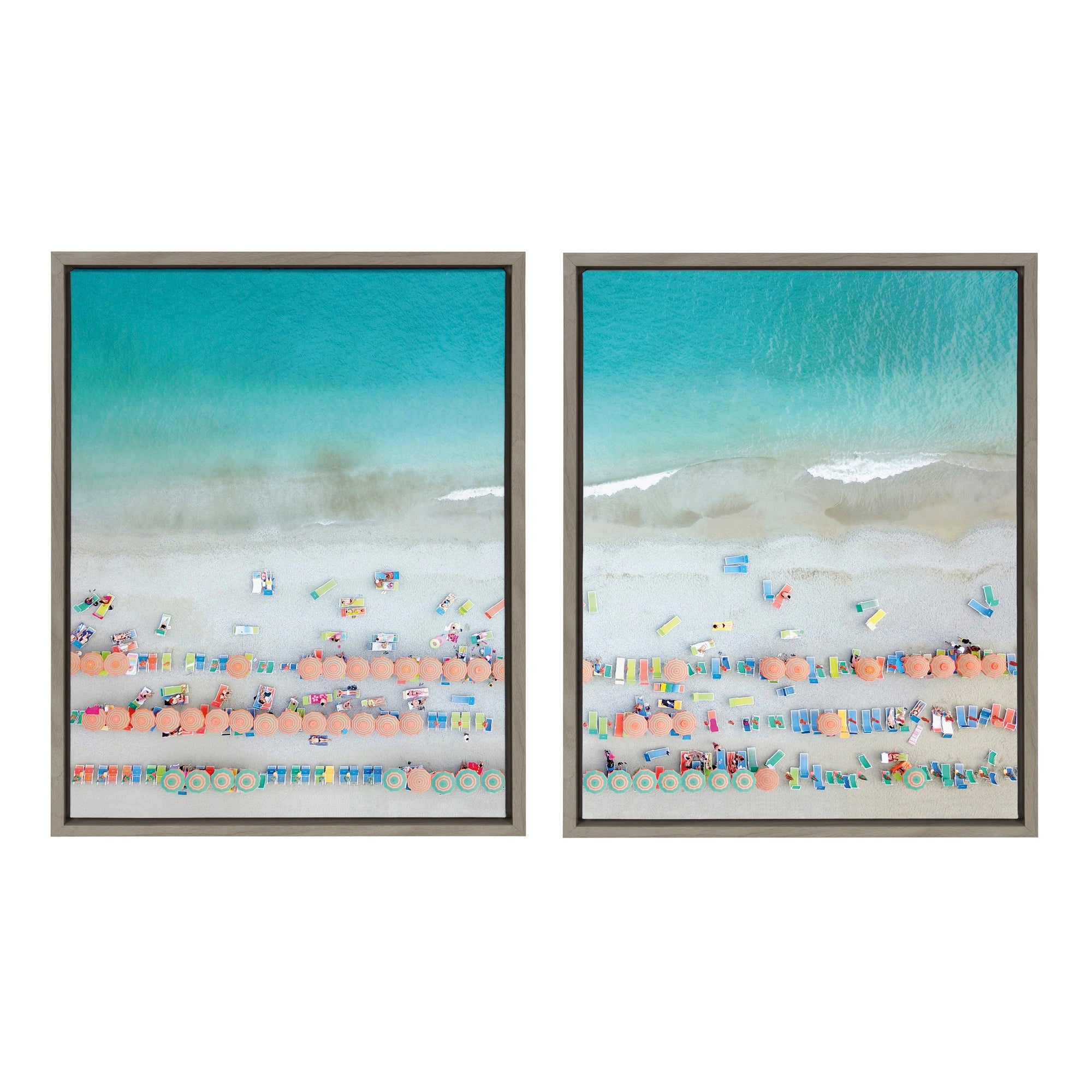 Sylvie Monterosso 6 Framed Canvas Set by kateandlaurel - product image 8 for Resin Society