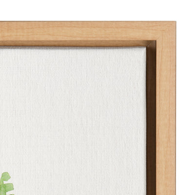 Sylvie Sword Ferns Framed Canvas by kateandlaurel - product image 3 for Resin Society