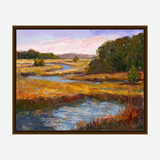 Kiawah Marsh Gold Artist Enhanced Canvas Print by John Beard Collection - product image 9 for Resin Society