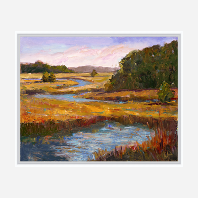 Kiawah Marsh Gold Artist Enhanced Canvas Print by John Beard Collection - product image 8 for Resin Society