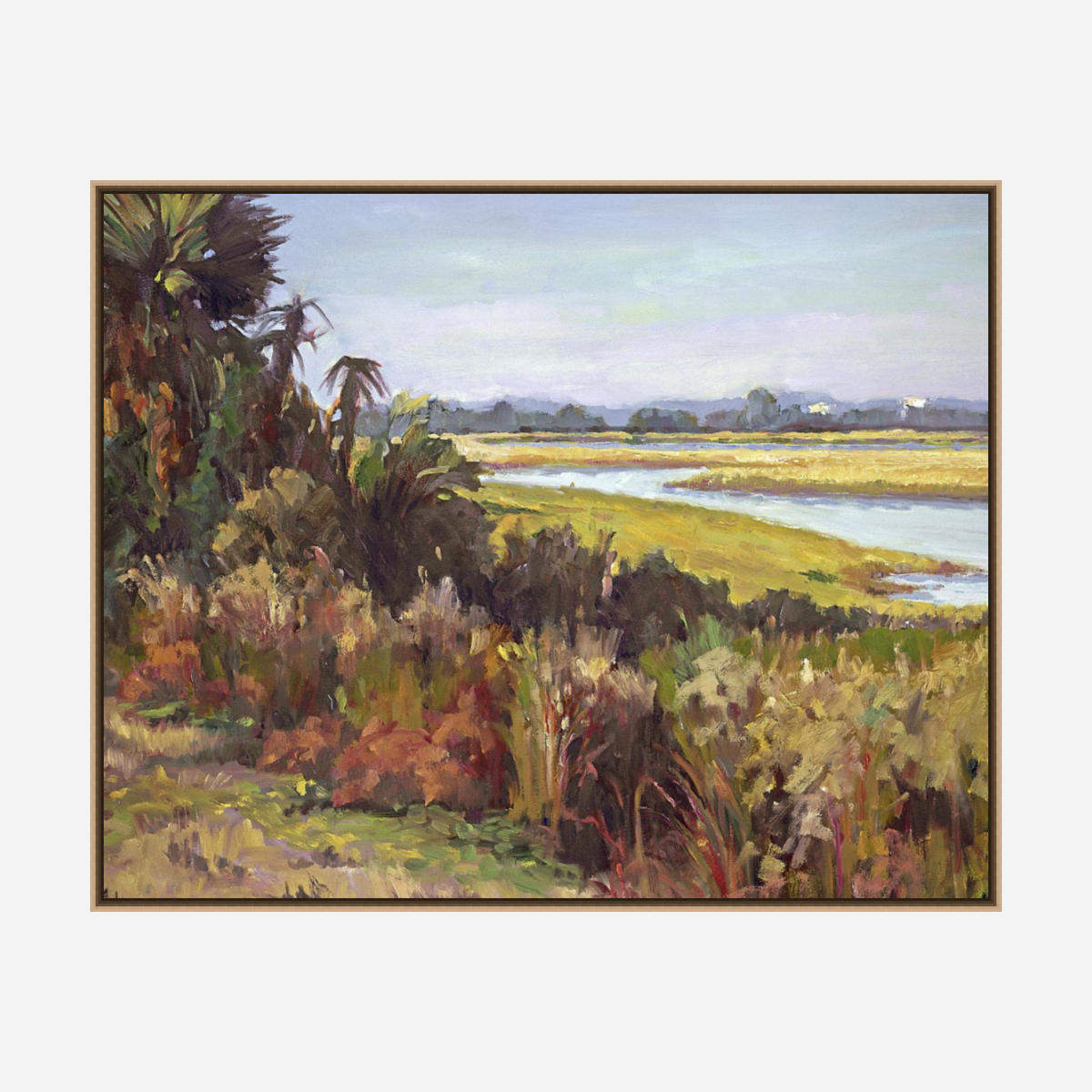 Kiawah Marsh with Palms by John Beard Collection - product image 5 for Resin Society
