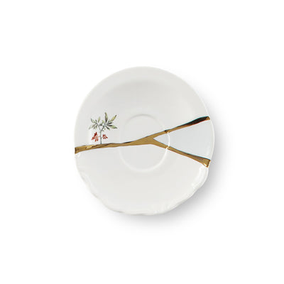 Kintsugi Coffee cup with saucer 02 detail image - Resin Society