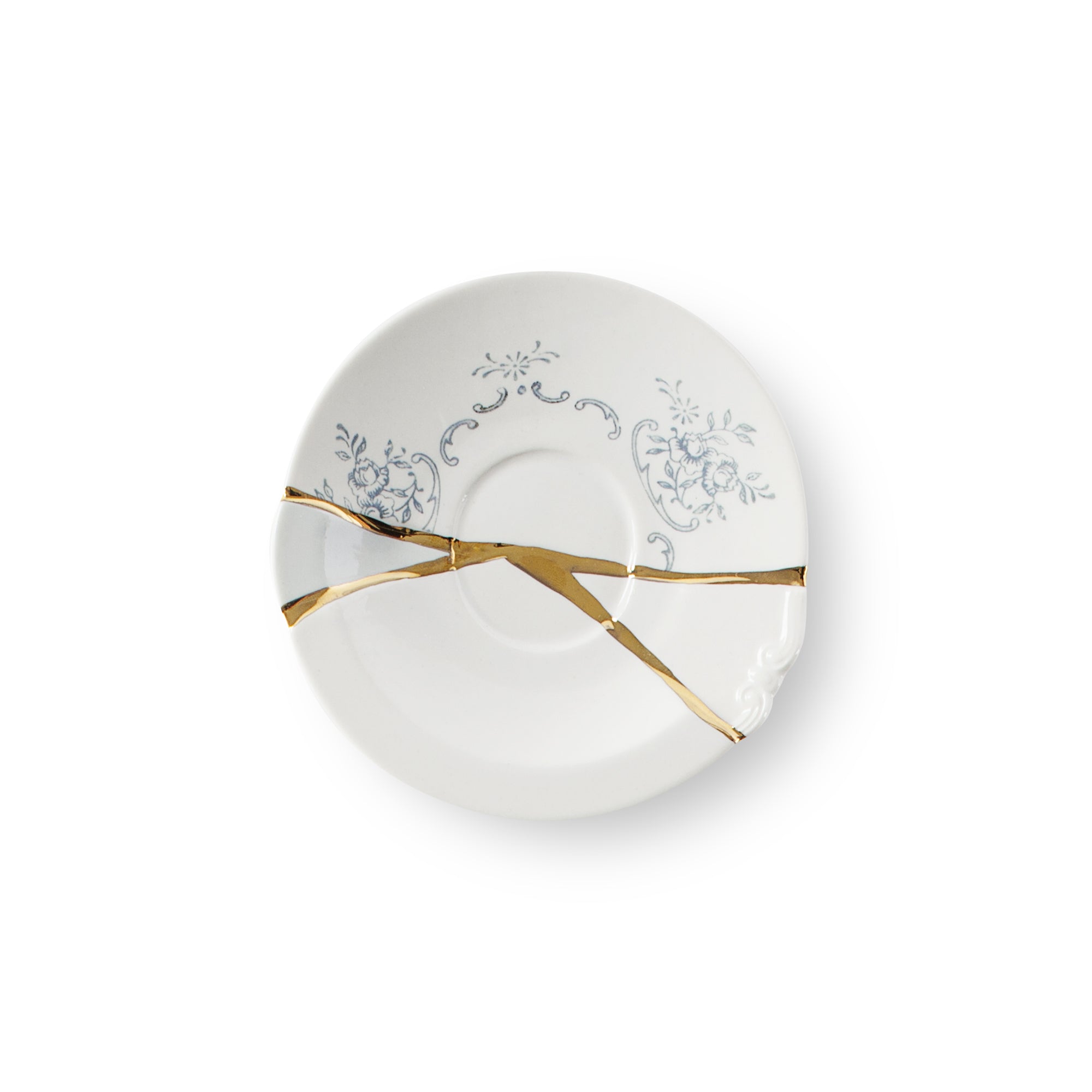 Kintsugi Coffee cup with saucer 03 detail image - Resin Society