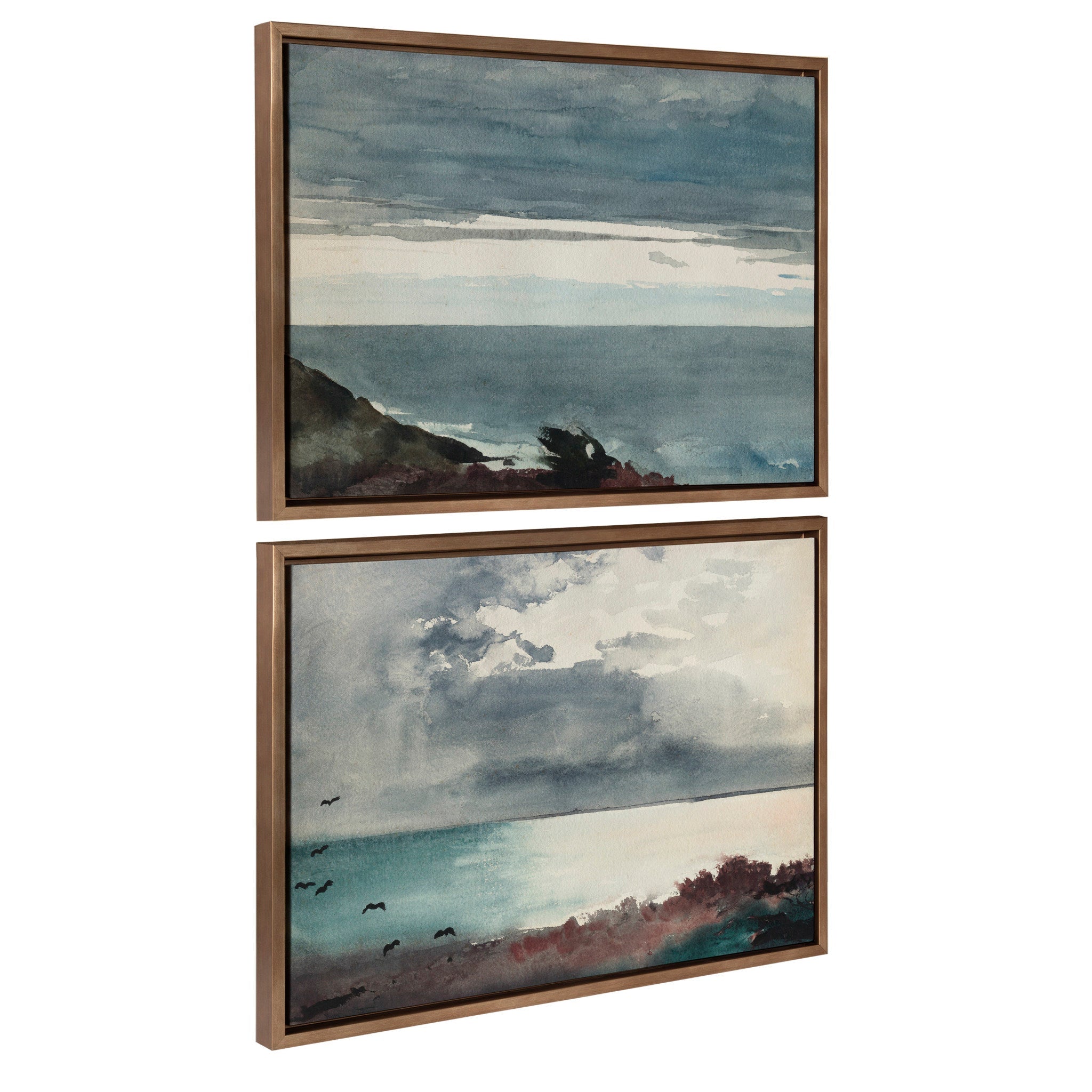 Sylvie Winslow Homer Prouts Neck Evening 1894 and Winslow Homer by kateandlaurel - product image 2 for Resin Society