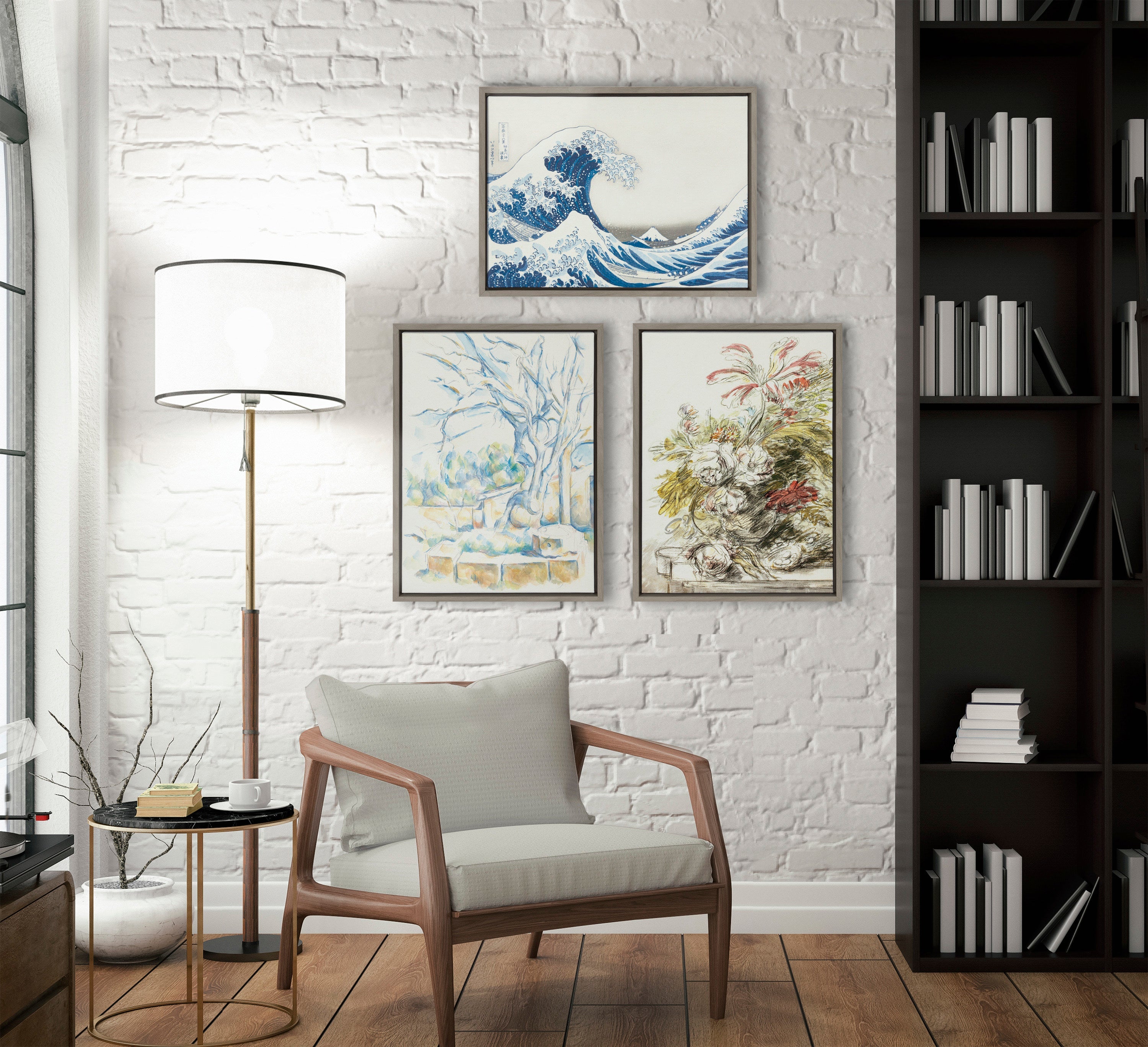 Sylvie Katsushika Hokusai Under the Wave off Kanagawa aka The Great by kateandlaurel - product image 5 for Resin Society